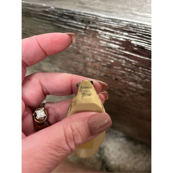 Artemis Inc. Scrimshaw Miniature Duck Figurine 1982 - Picture 7 of 7